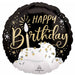 Birthday Wishes 18-Inch Round Foil Balloon