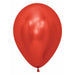 Sempertex 11-Inch Reflex Crystal Red Latex Balloons, 50 Count
