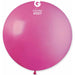 Gemar 31-Inch Fuchsia Latex Balloon #007, 1 Count