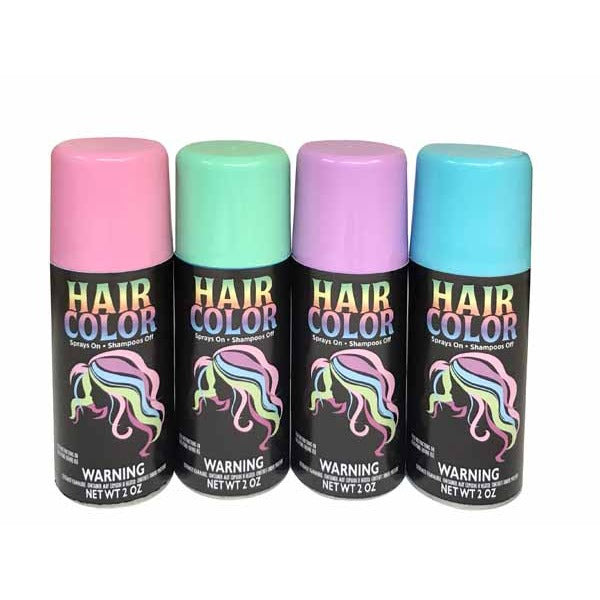 PASTEL HAIR SPRAY 2 OZ ASSTD