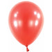 Apple Red Metallic 11 Inch Latex Balloons, 100 Count