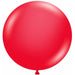 TUFTEX 24-Inch Standard Red Latex Balloons, 25 Count