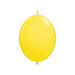 Qualatex QuickLink 6" Yellow Latex Balloons (50/Pk)