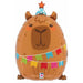 Party Capybara 23-Inch Shaped Foil Balloon