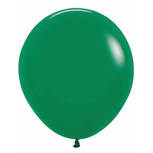 Sempertex Forest Green 18-Inch Latex Balloons, 25 Count