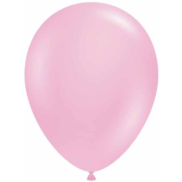 TUFTEX 11-Inch Pink Latex Balloons, 12 Count