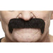 Black Costume Moustache, 11 x 4.5 cm