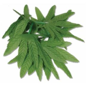 Tropical Fern Leaf Wristlet, 10 Inch