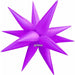 Prima 26 Inch Electric Purple Starburst Foil Balloon