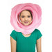 Pink Rose Fun Flower Face Mask