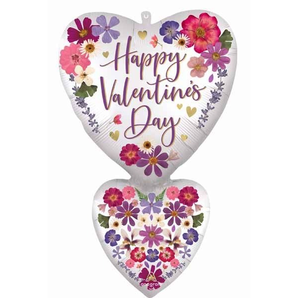 HVD PRESSED FLOWERS 31" SHAPE SL P35 PKG