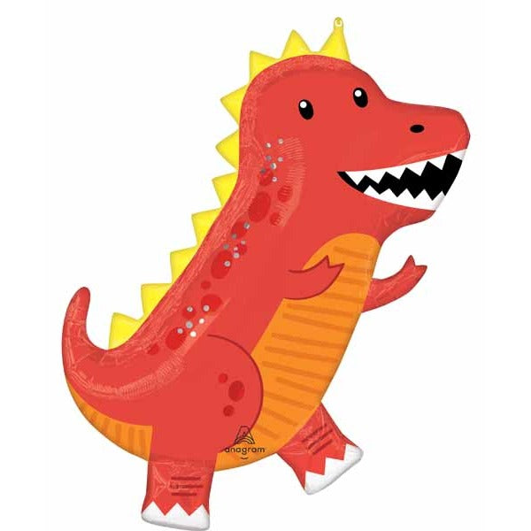Cool Dinos 31-Inch Shaped Foil Balloon