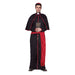 Adult Cardinal Costume with Cassock, Sash and Skull Cap
