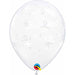 Six-Point Stars & Confetti 11-Inch Latex Balloons, 50 Count