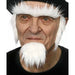 Uncle Sam White Beard, Sideburns and Eyebrows Costume Set
