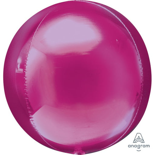 Bright Pink 16-Inch Orbz Foil Balloon