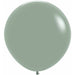 Sempertex Dusk Laurel Green 24-Inch Latex Balloons, 10 Pack