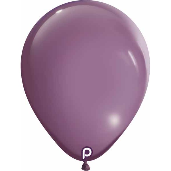 Prima Mystic Plum 11" Round Latex Balloons, 100 Count