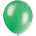 Trico Green 12-Inch Latex Balloons, 50 Pack