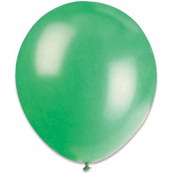 Trico Green 5-Inch Latex Balloons, 100 Count