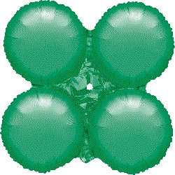 16-Inch MagicArch Small Metallic Green Foil Balloon Module