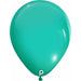 Prima Aqua 11-Inch Round Latex Balloons, 100 Count