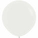 Sempertex Almond White 24-Inch Latex Balloons, 10 Pack