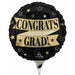 Congrats to the Grad 9-Inch Round Foil Balloon