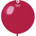 Gemar 31" Burgundy #047 Latex Balloon, 1 Count