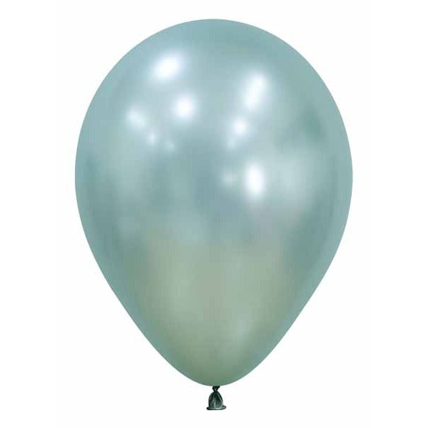 Sempertex Silk Cool Mint 11" Latex Balloons, 50 Pack