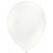 TUFTEX 17-Inch Standard White Latex Balloons, 50 Count
