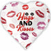 Hugs & Kisses Heart Balloon, 18 Inch