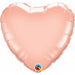 Qualatex 36 Inch Rose Gold Heart Foil Balloon