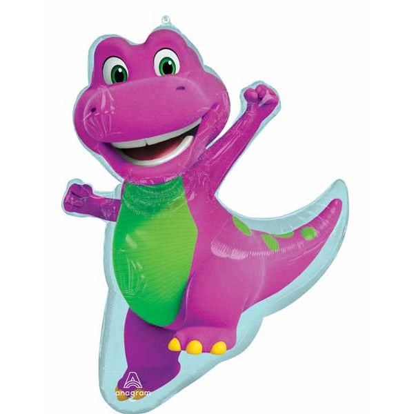 Barney 34-Inch Shaped Foil Balloon
