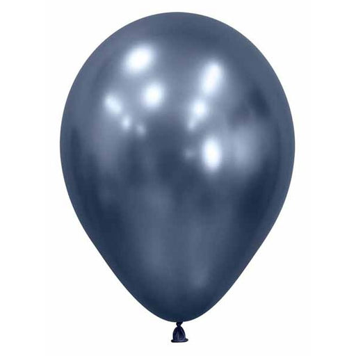 Sempertex 5-Inch Reflex Galaxy Blue Latex Balloons, 50 Count
