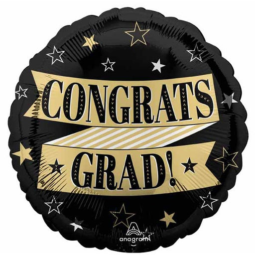 Congrats to the Grad 18" Round Foil Balloon