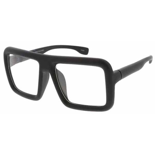 Clear Lens Rectangular Glasses with Thick Frames, 12-Pack