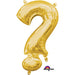 16-Inch Gold Question Mark Foil Balloon