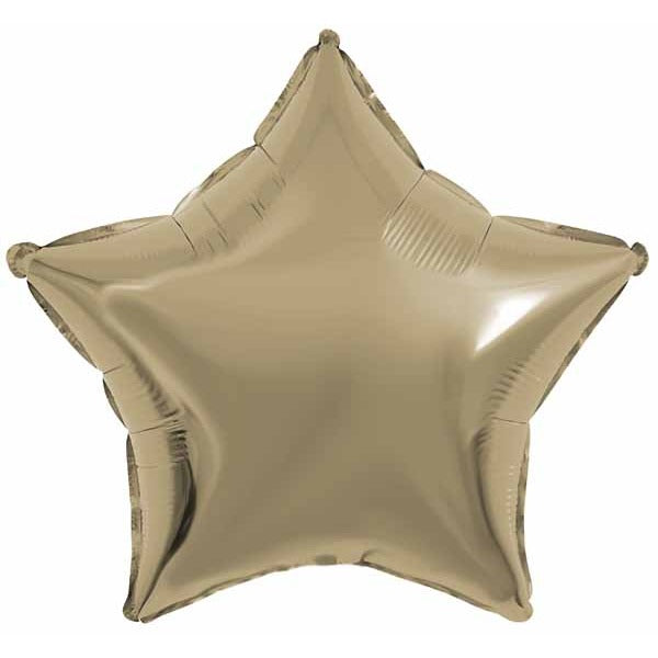 DecoChamp 36" Champagne Star Foil Balloon