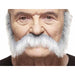 Nigel Long White and Grey Costume Moustache