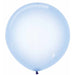 Crystal Pastel Blue 24-Inch Latex Balloons, 10 Pack