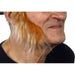 Strawberry Red and White Self-Adhesive Costume Sideburns