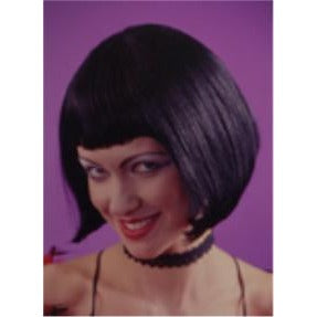 Black Flapper Costume Wig