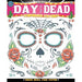 Tinsley Transfers Sugar Skull Face Temporary Tattoos
