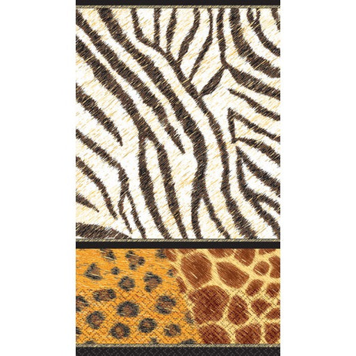 Animal Print Paper Guest Towels, 16 Count
