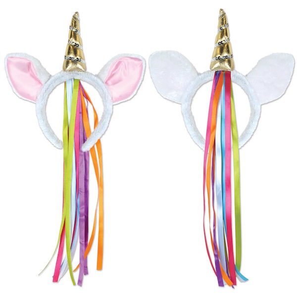 Snap-On Unicorn Headband, 1 Count
