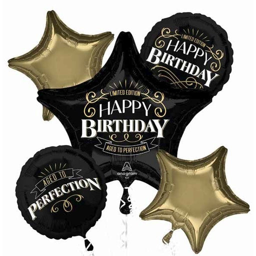 Better With Age Happy Birthday Foil Balloon Bouquet