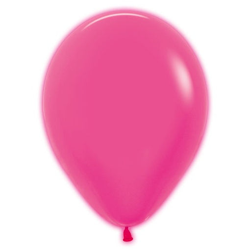 Sempertex Neon Fuchsia 5-Inch Latex Balloons, 50 Pack