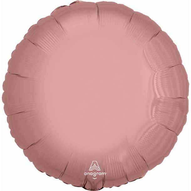 18" Rose Gold Round Foil Balloon