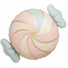 DECO PASTEL SWIRL CANDY 14" 2/PK
